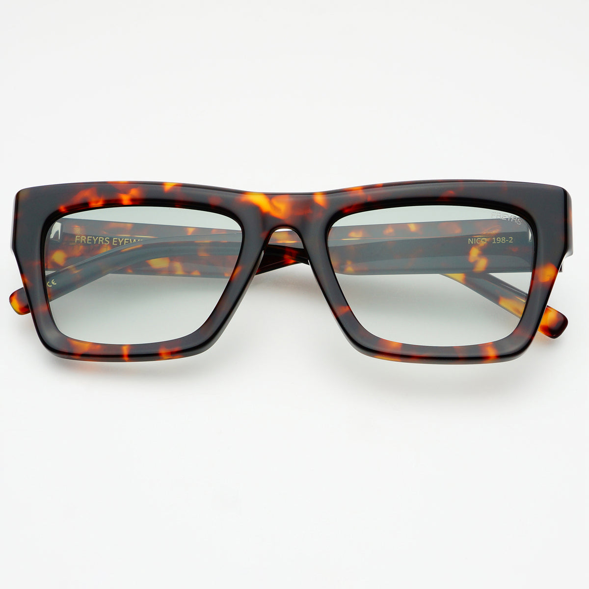 Nico Unisex Fashion Rectangular Sunglasses display picture 1