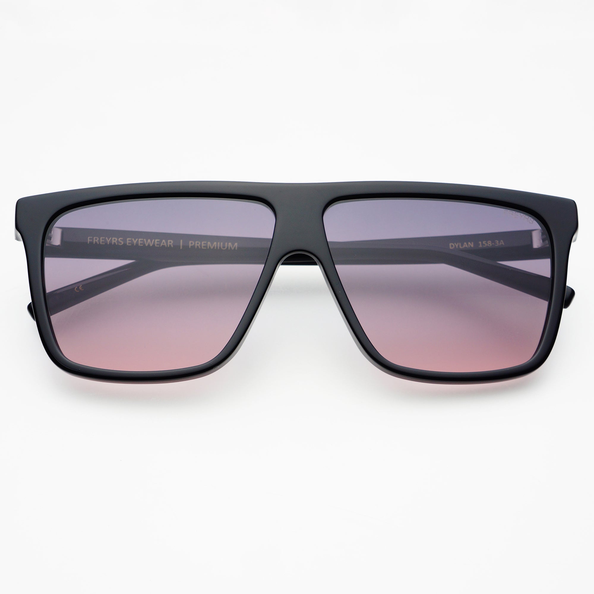 Dylan Unisex Fashion Flat Top Sunglasses - Main Image