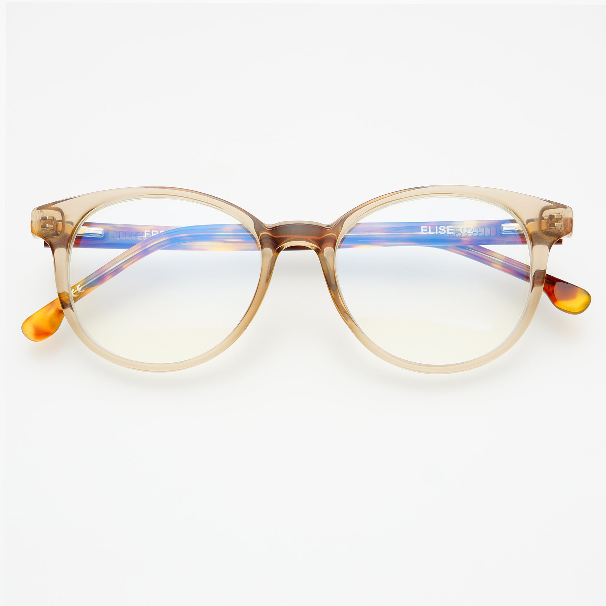 Tan glasses sales frames