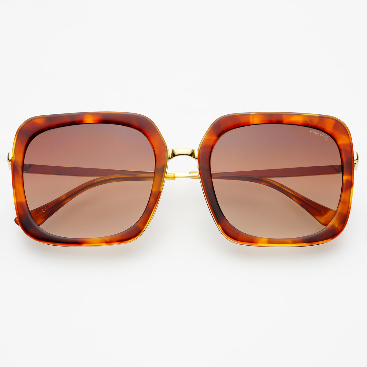 KOMONO Sunglasses Lulu tortoise cateye Women\'s round brown orange Suzy Levian Women main image 3