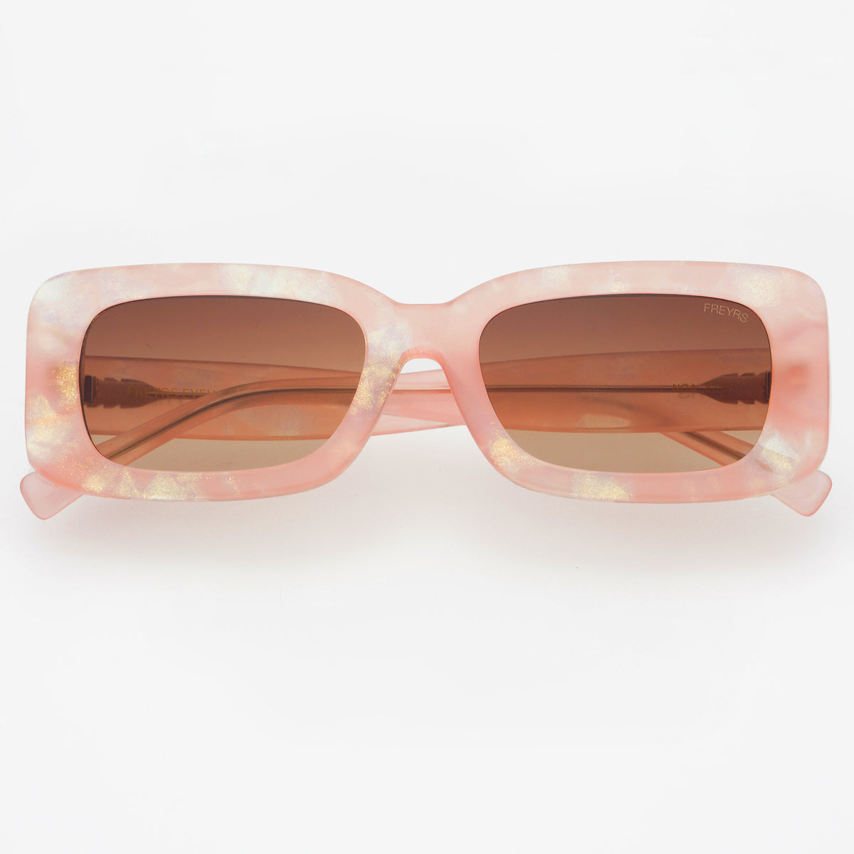Palm Angels PERI104 NOAH 3B64 Sunglasses Pink Rectangle Frame, Brown Lenses Palm Angels Angel Sunglasses 3007 Pink - eye-oo.com main image 3