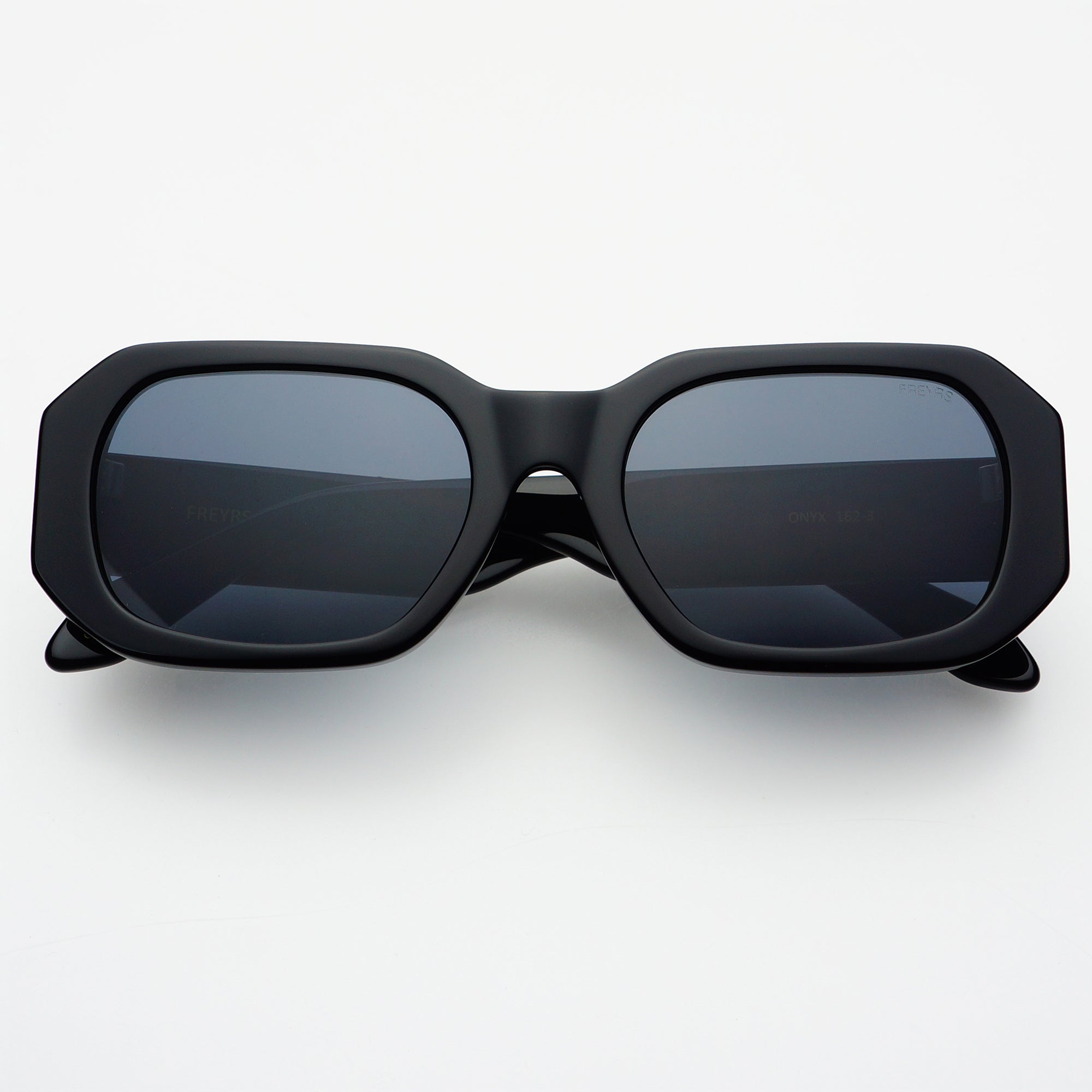 Onyx Unisex Acetate Sunglasses- Black main image 0