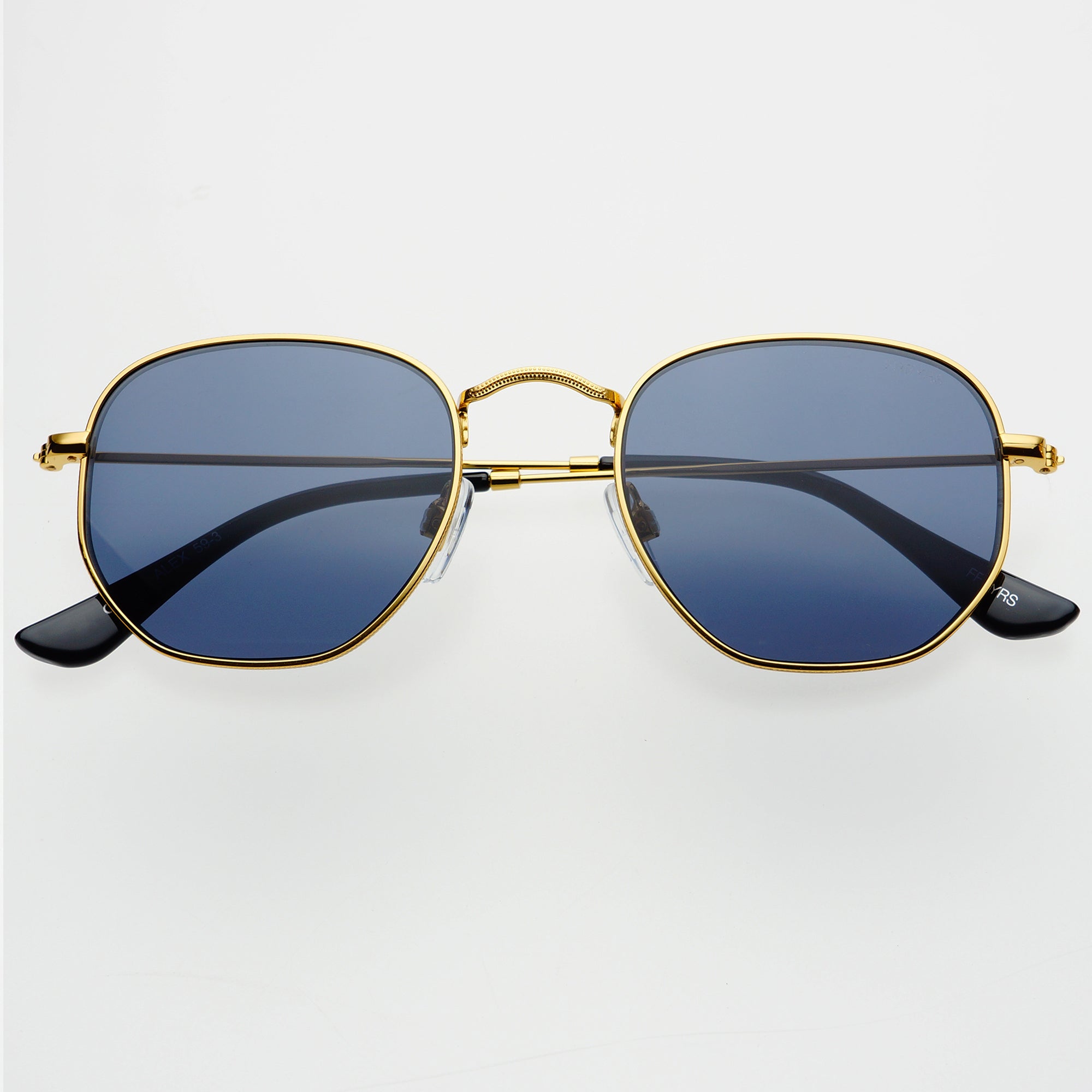 100% UV Protected Luxury Hexagonal Sunglasses For Men & Women