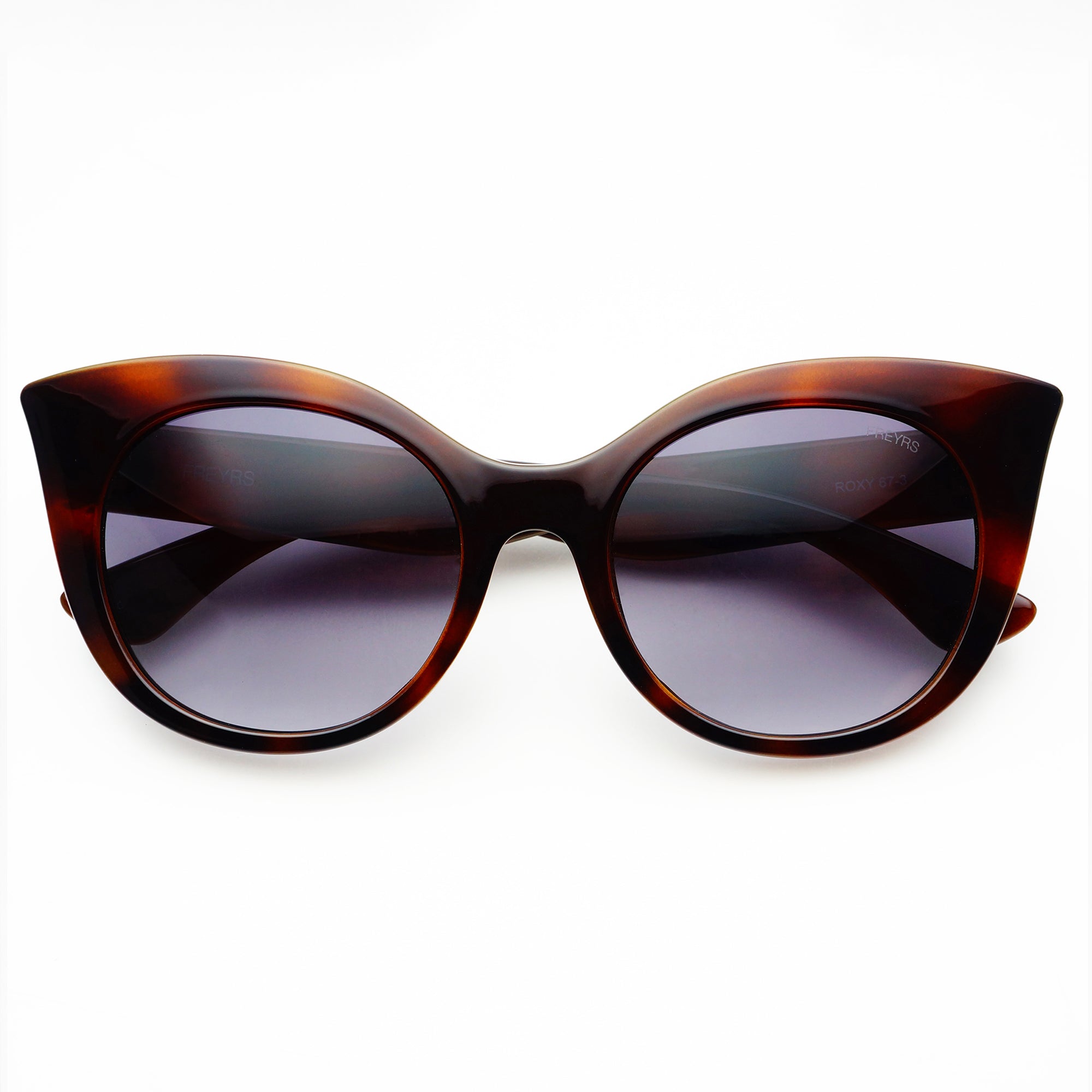 Roxy Womens Large Round Cat Eye Sunglasses by FREYRS Eyewear