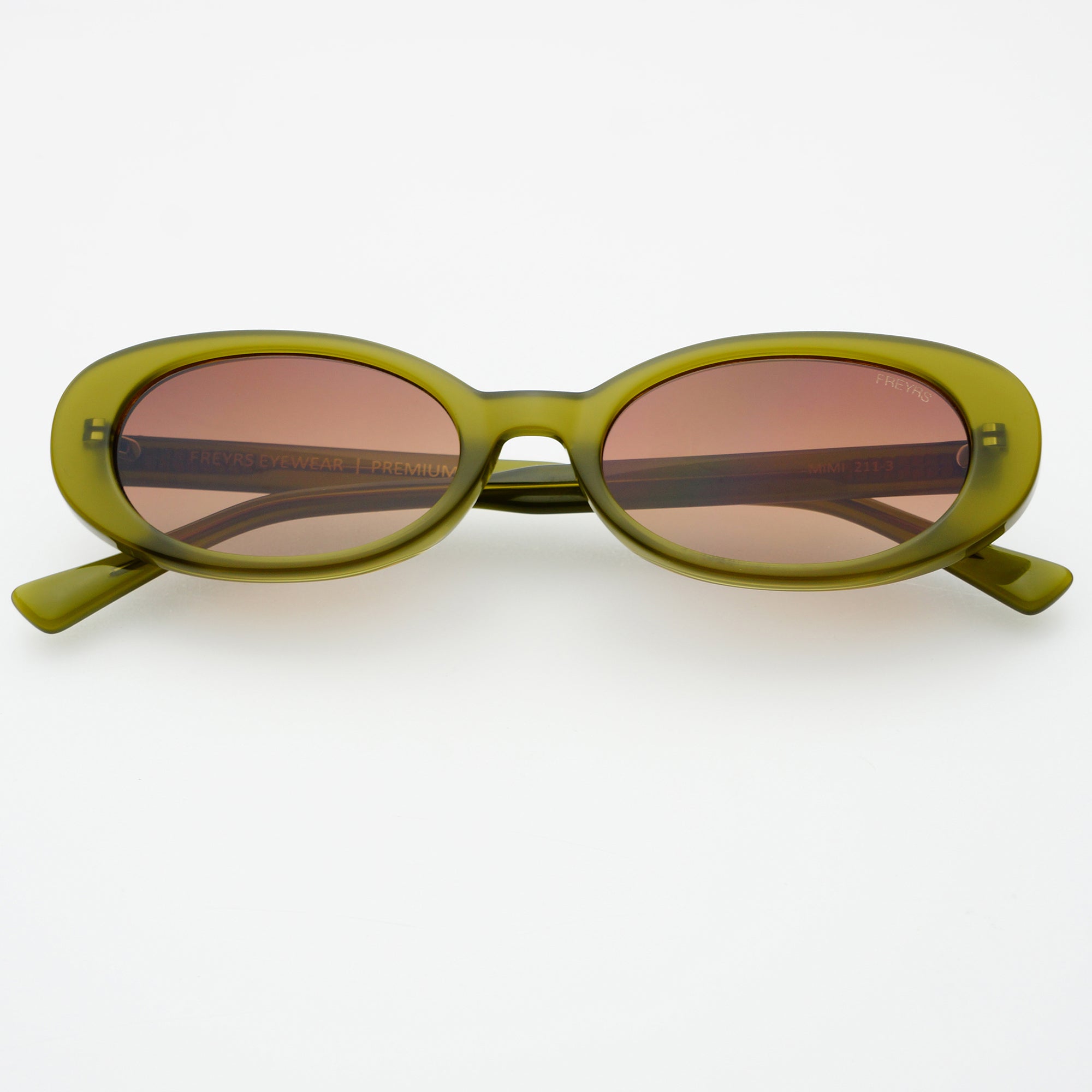 Mimi Womens Fashion Oval Sunglasses