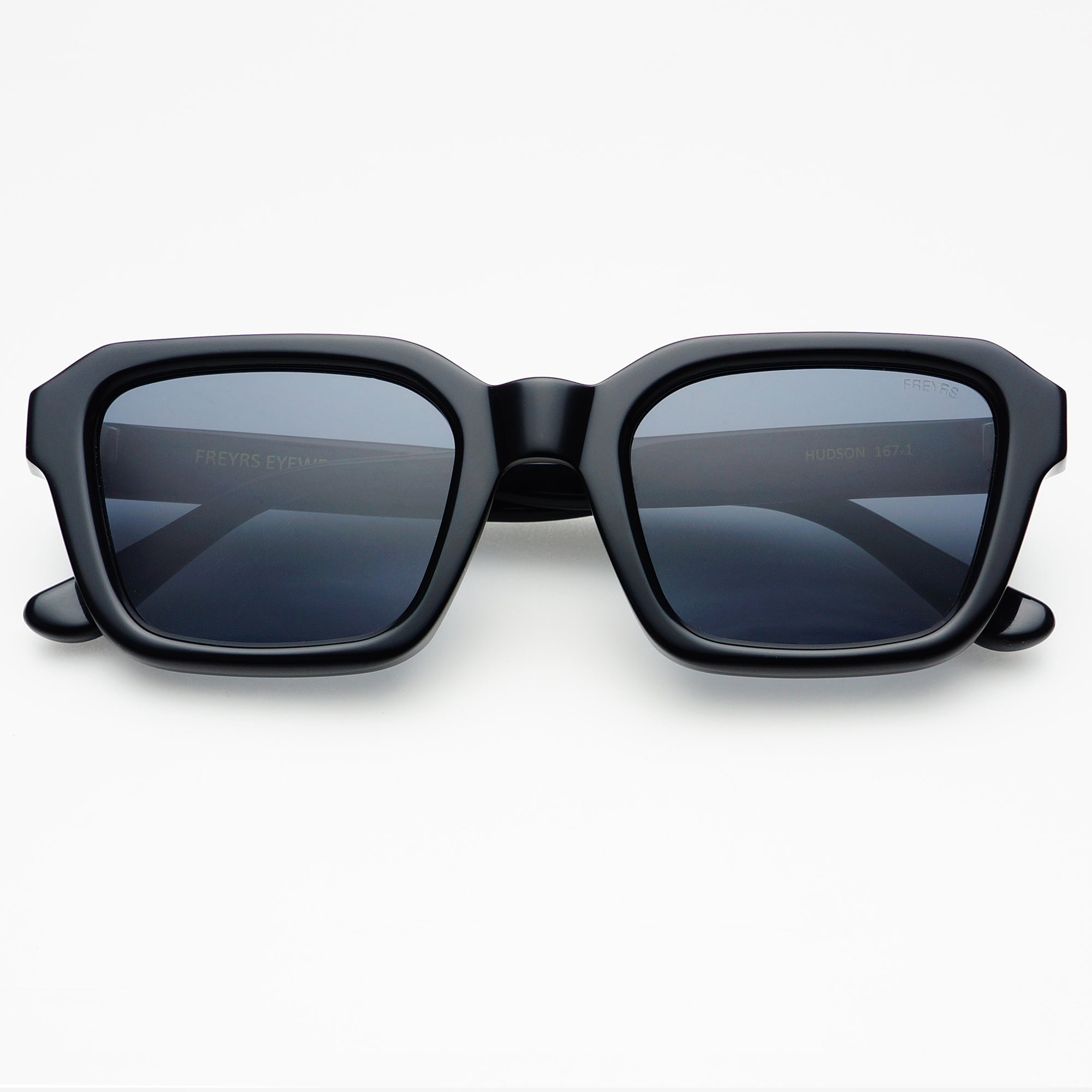 Hudson Unisex Fashion Rectangular Sunglasses