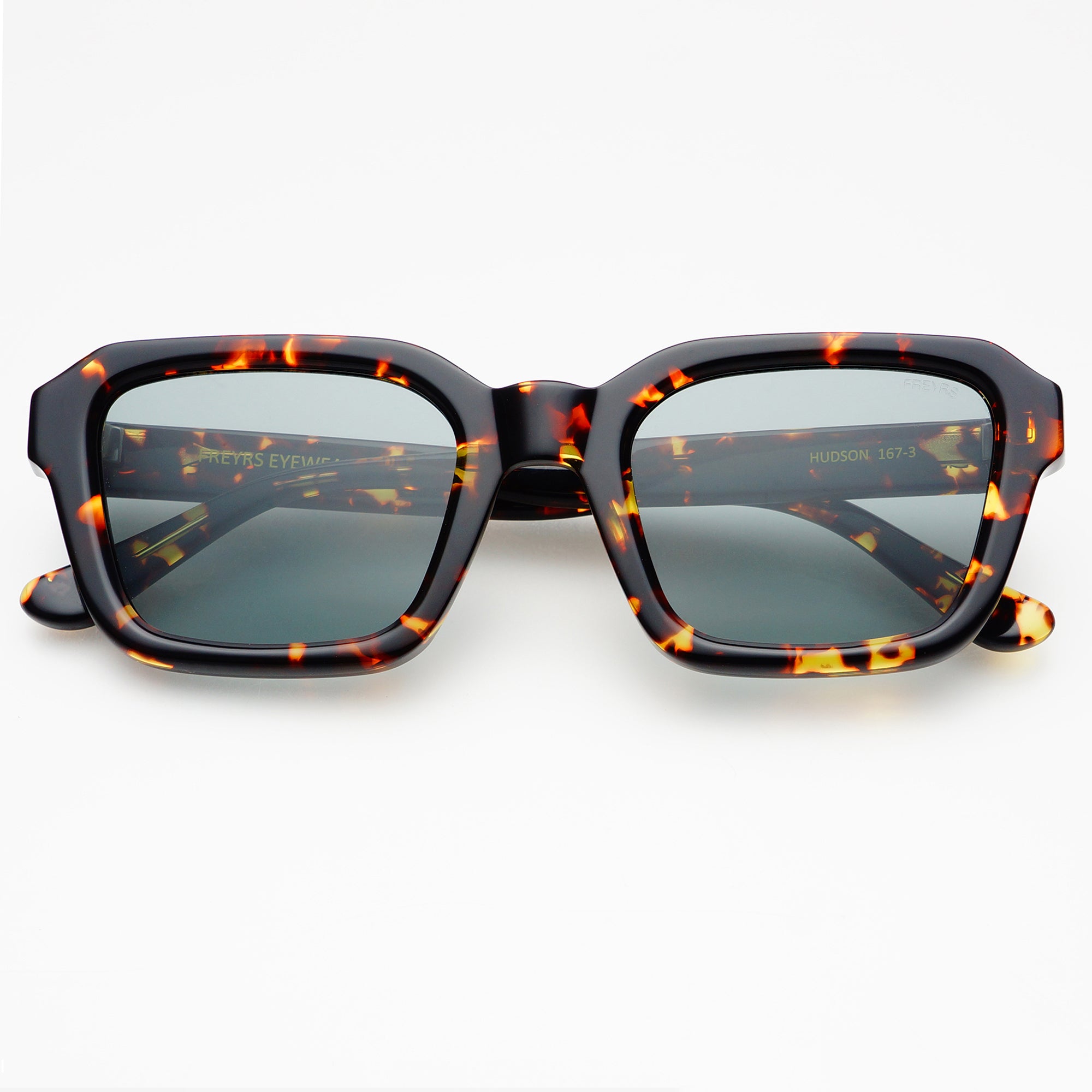 Hudson Unisex Fashion Rectangular Sunglasses