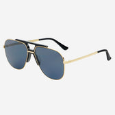 logan in gold + blue | by freyrs eyewear