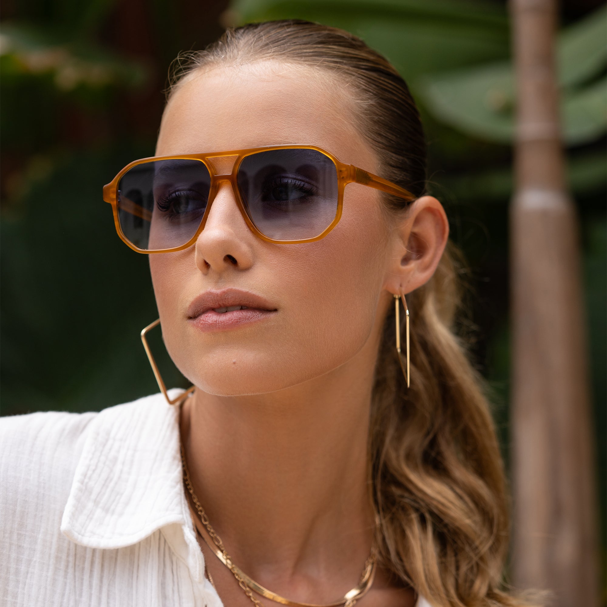 Billie Unisex Aviator Sunglasses by FREYRS Eyewear