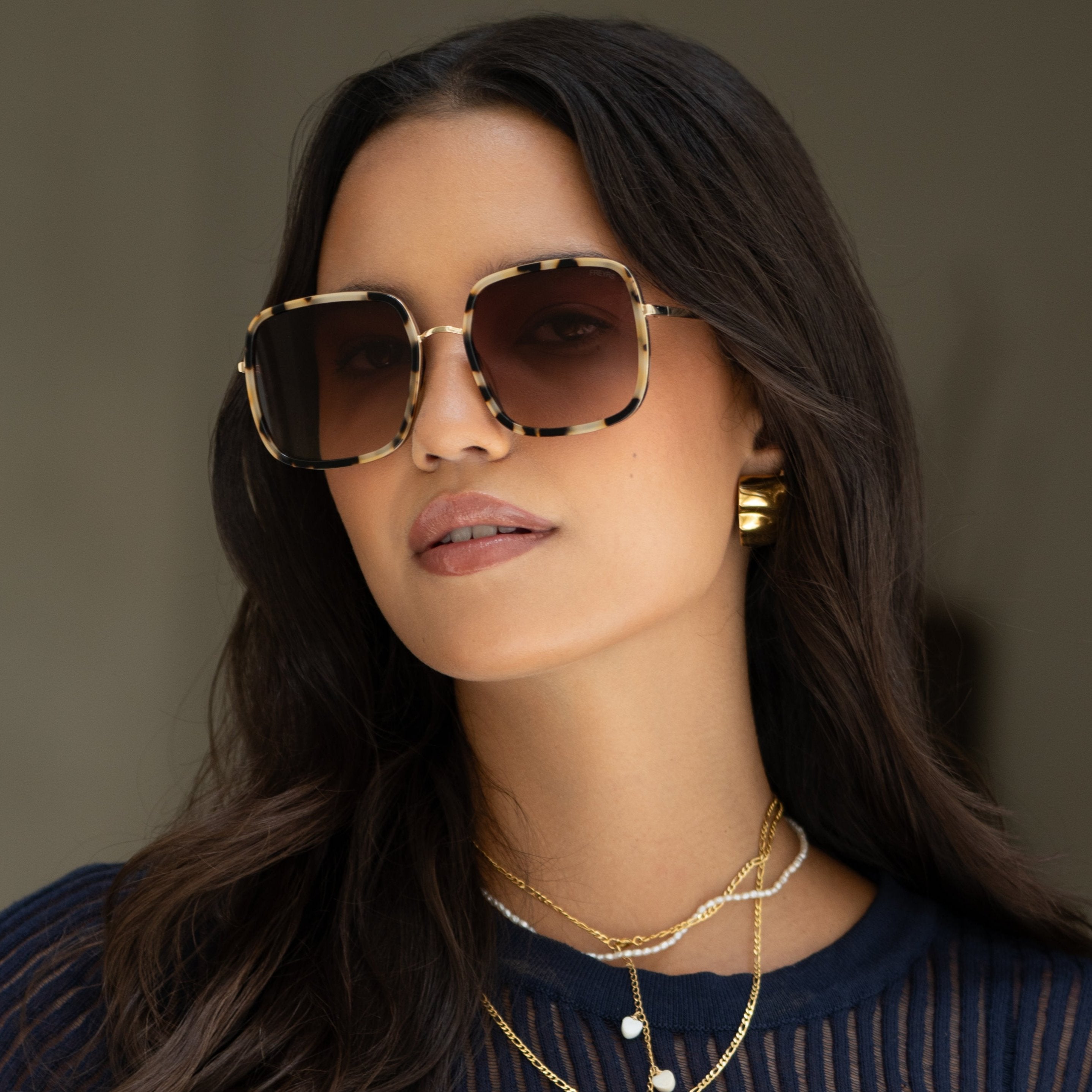 Cosmo Large Oversized Square Womens Sunglasses by FREYRS Eyewear