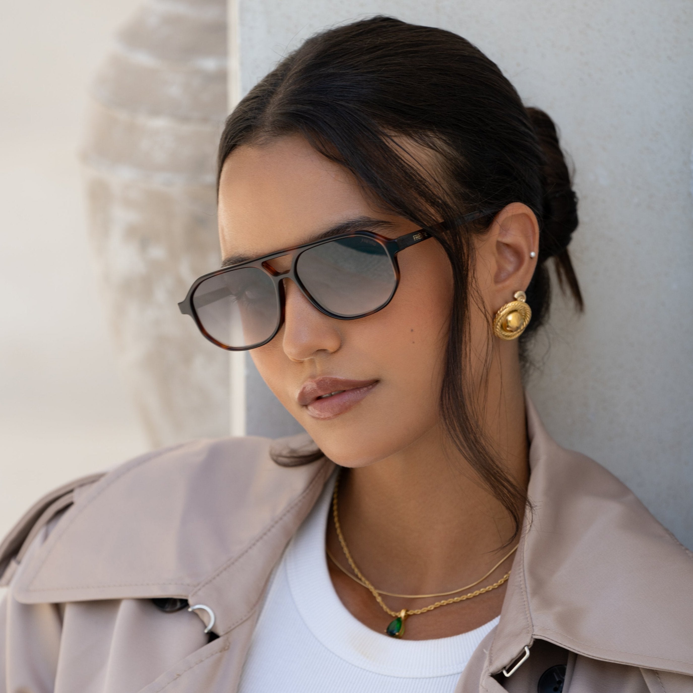 リフィーラス Fenix Unisex Fashion Aviator Sunglasses