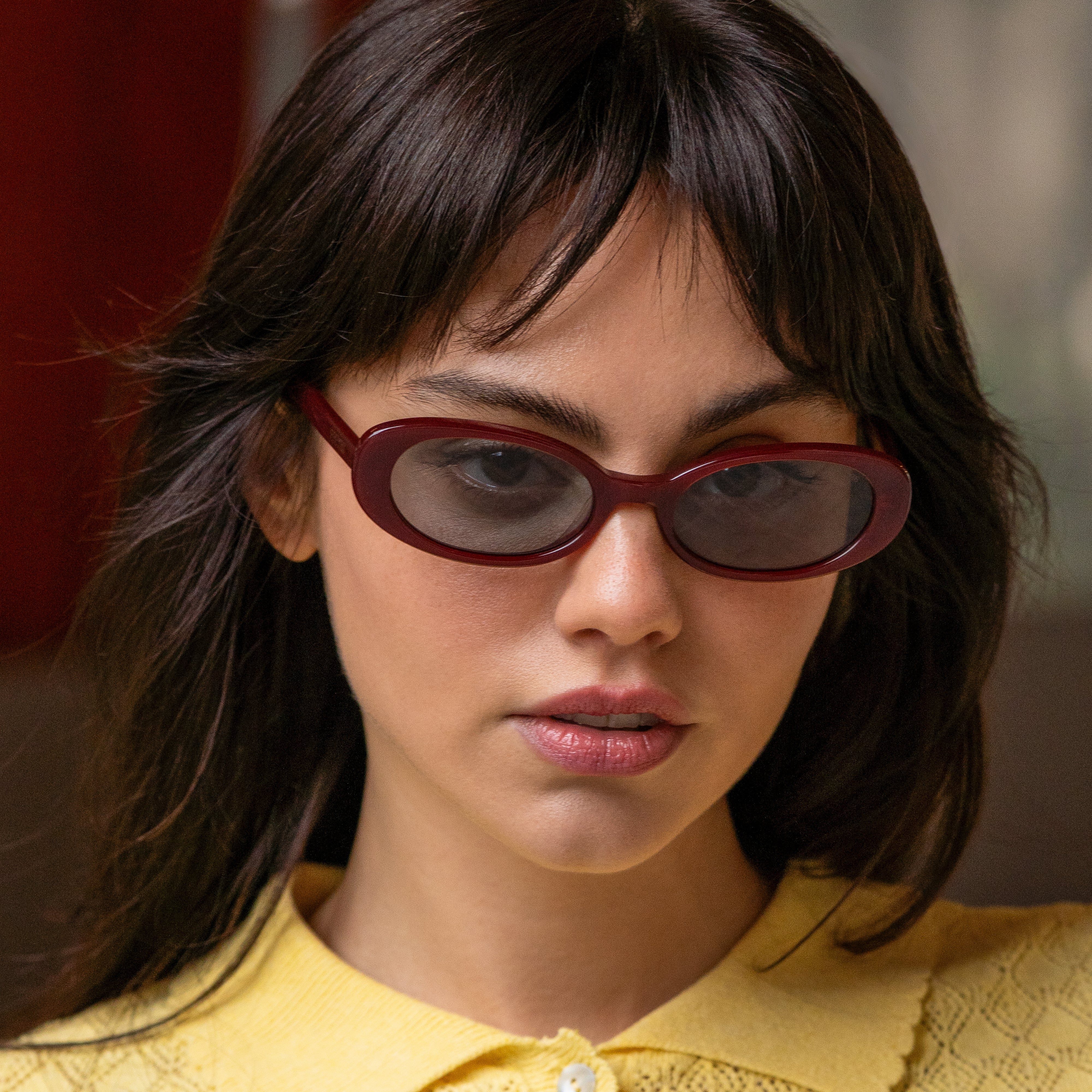Mimi Womens Fashion Oval Sunglasses