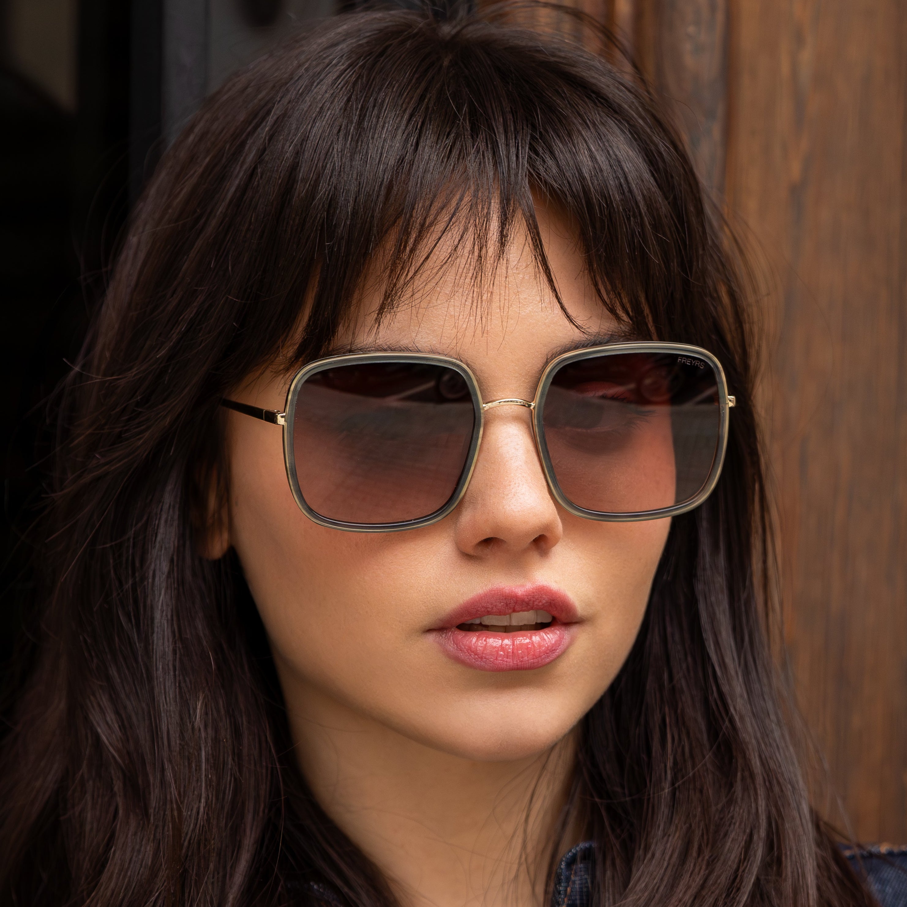 Cosmo Large Oversized Square Womens Sunglasses by FREYRS Eyewear