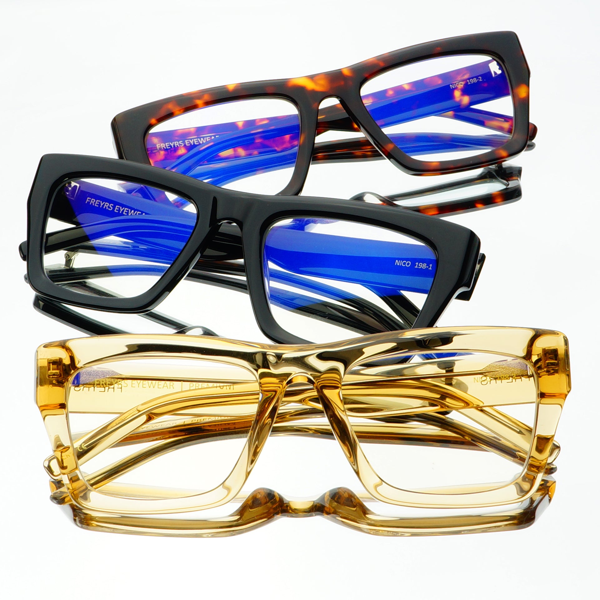 Blue Light Reading Mens Womens Eyeglasses by FREYRS Eyewear