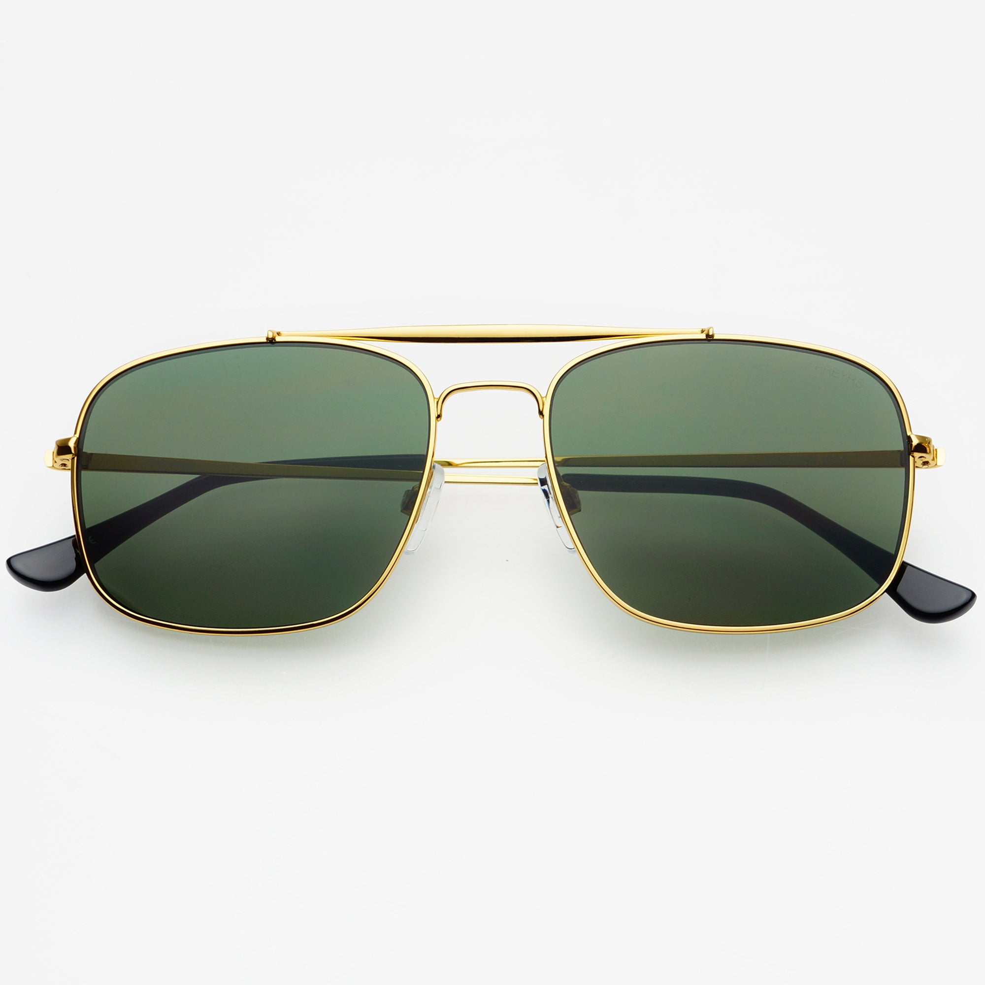 Raymond Mens Womens Black Aviator Sunglasses by FREYRS Eyewear