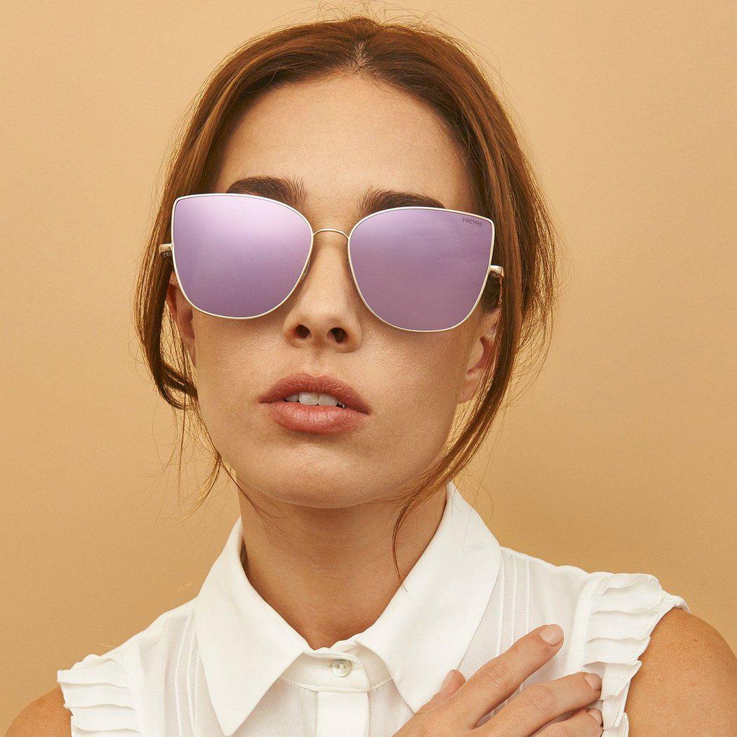 Emma Designer Fashion Womens Sunglasses Gold