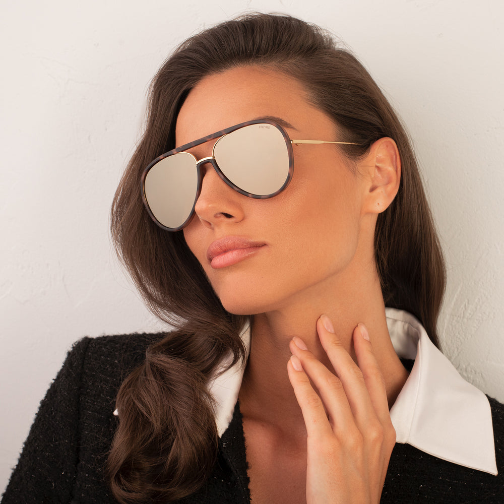 Shay Tortoise Mens Womens Aviator Sunglasses by FREYRS Eyewear