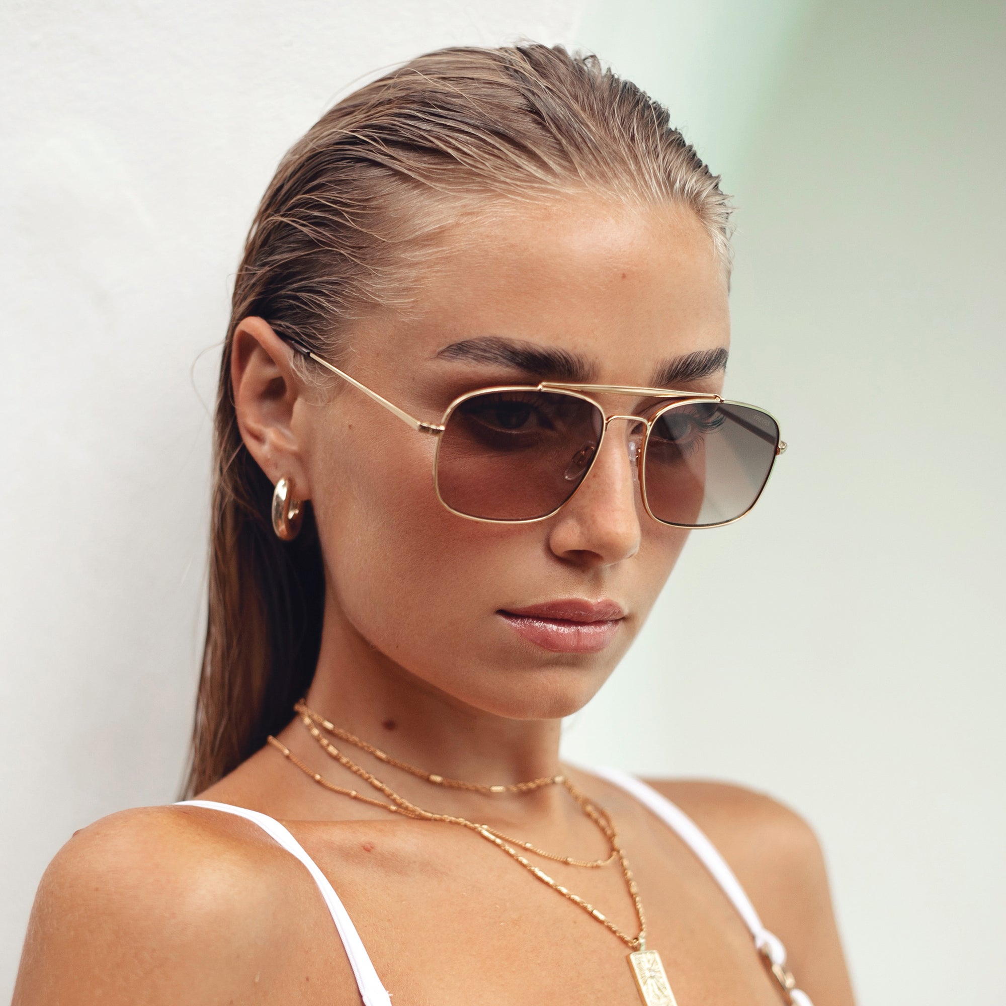 100% UV Protected Luxury Hexagonal Sunglasses For Men & Women
