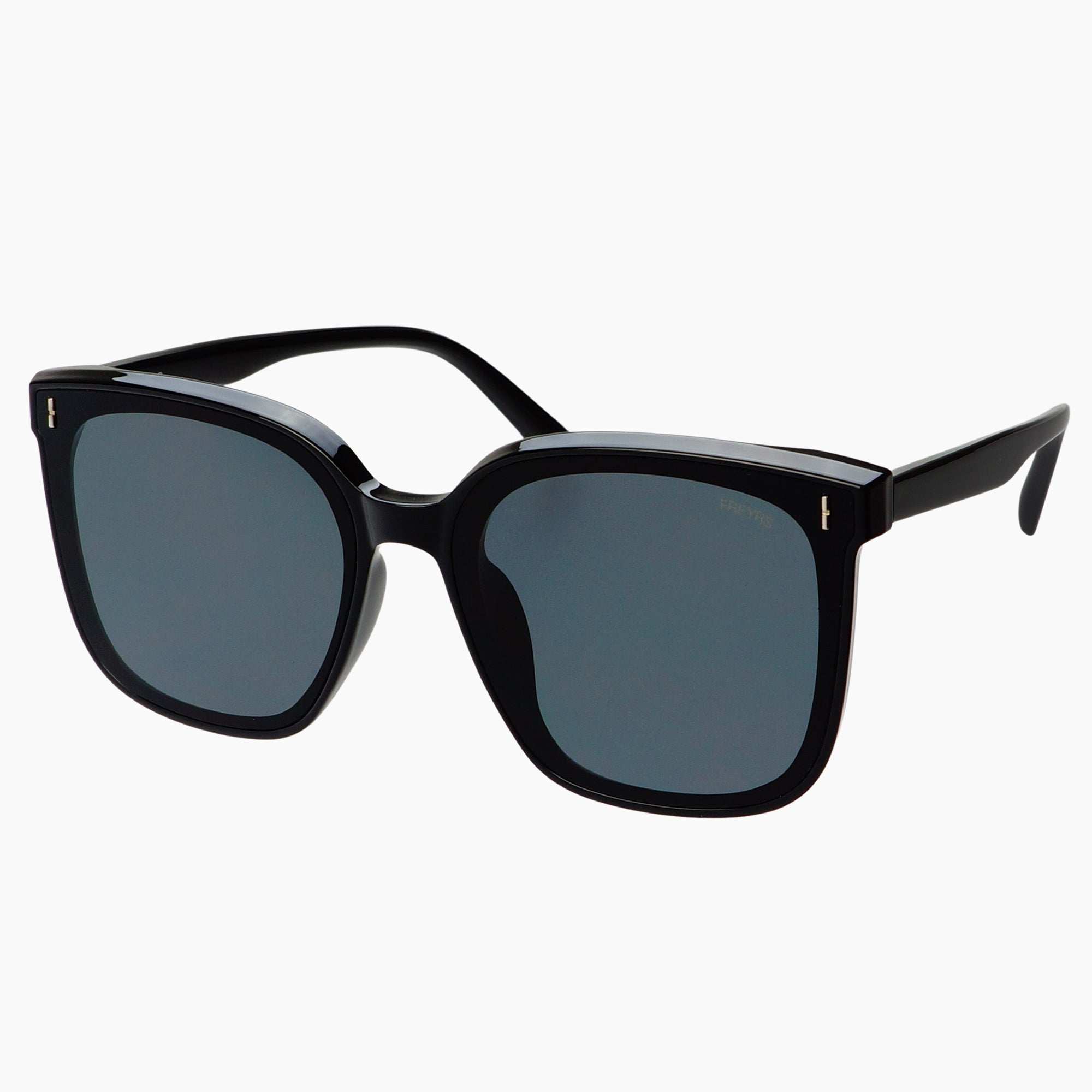 Aspen Black Mens Womens Square Sunglasses by FREYRS