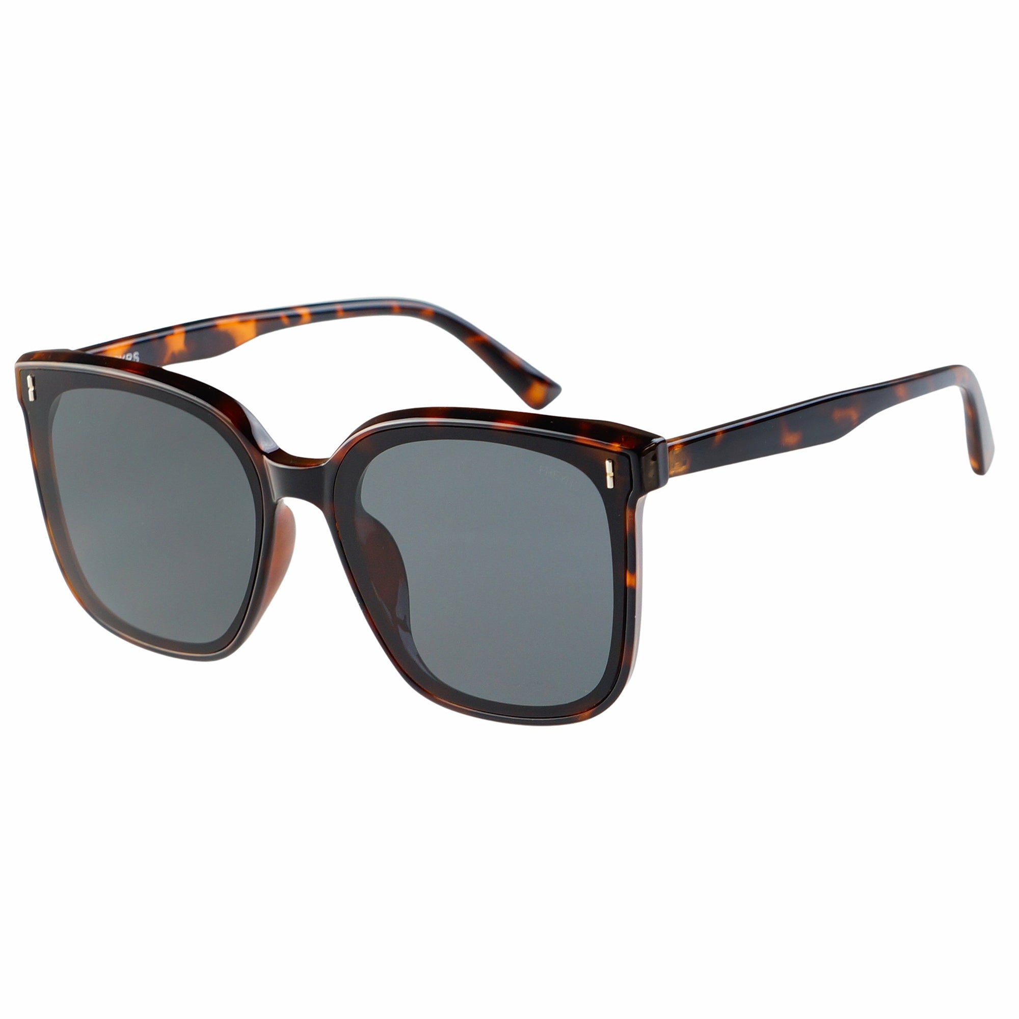 Aspen Black Mens Womens Square Sunglasses by FREYRS